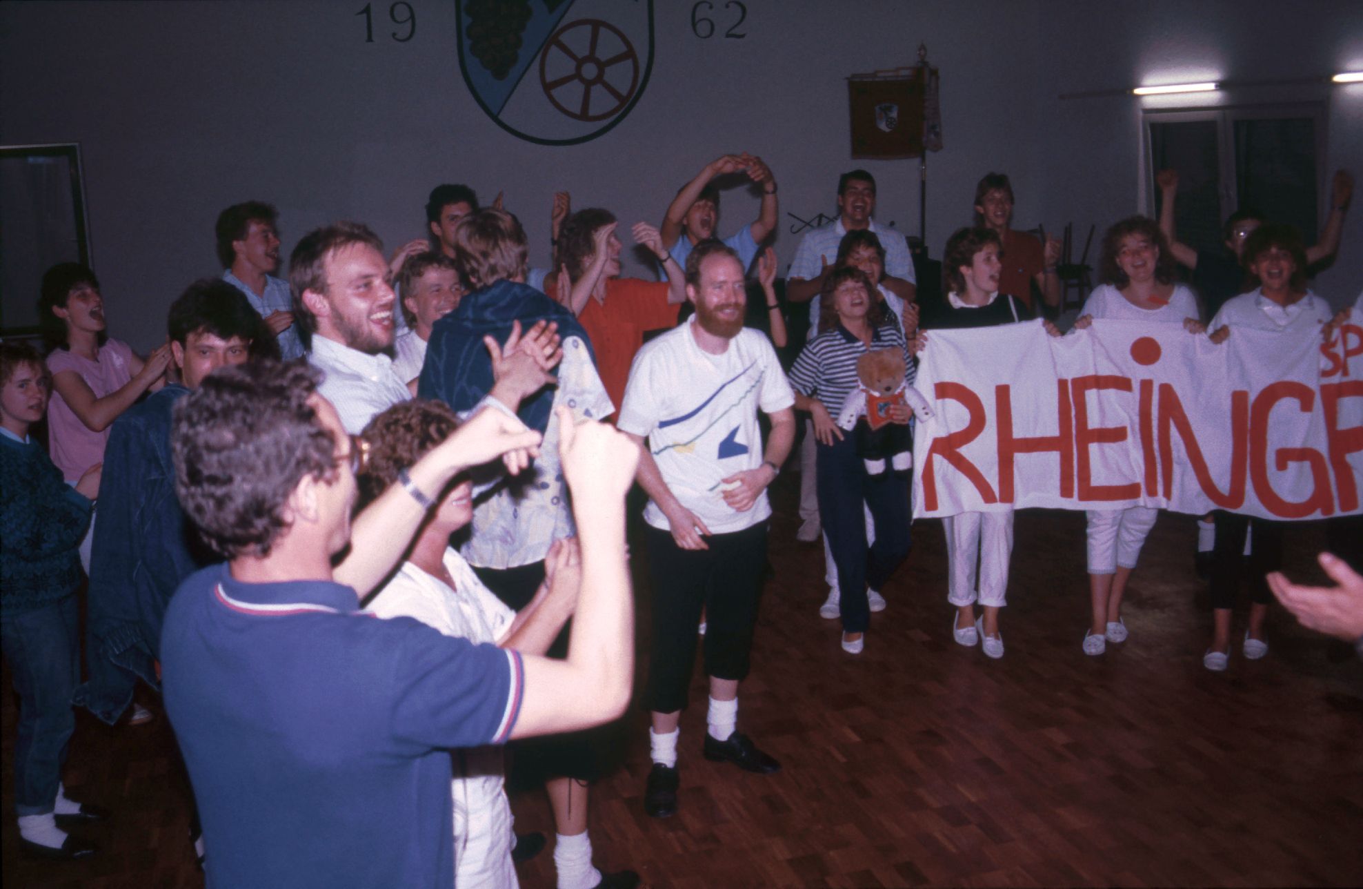 Feier im Vereinshaus