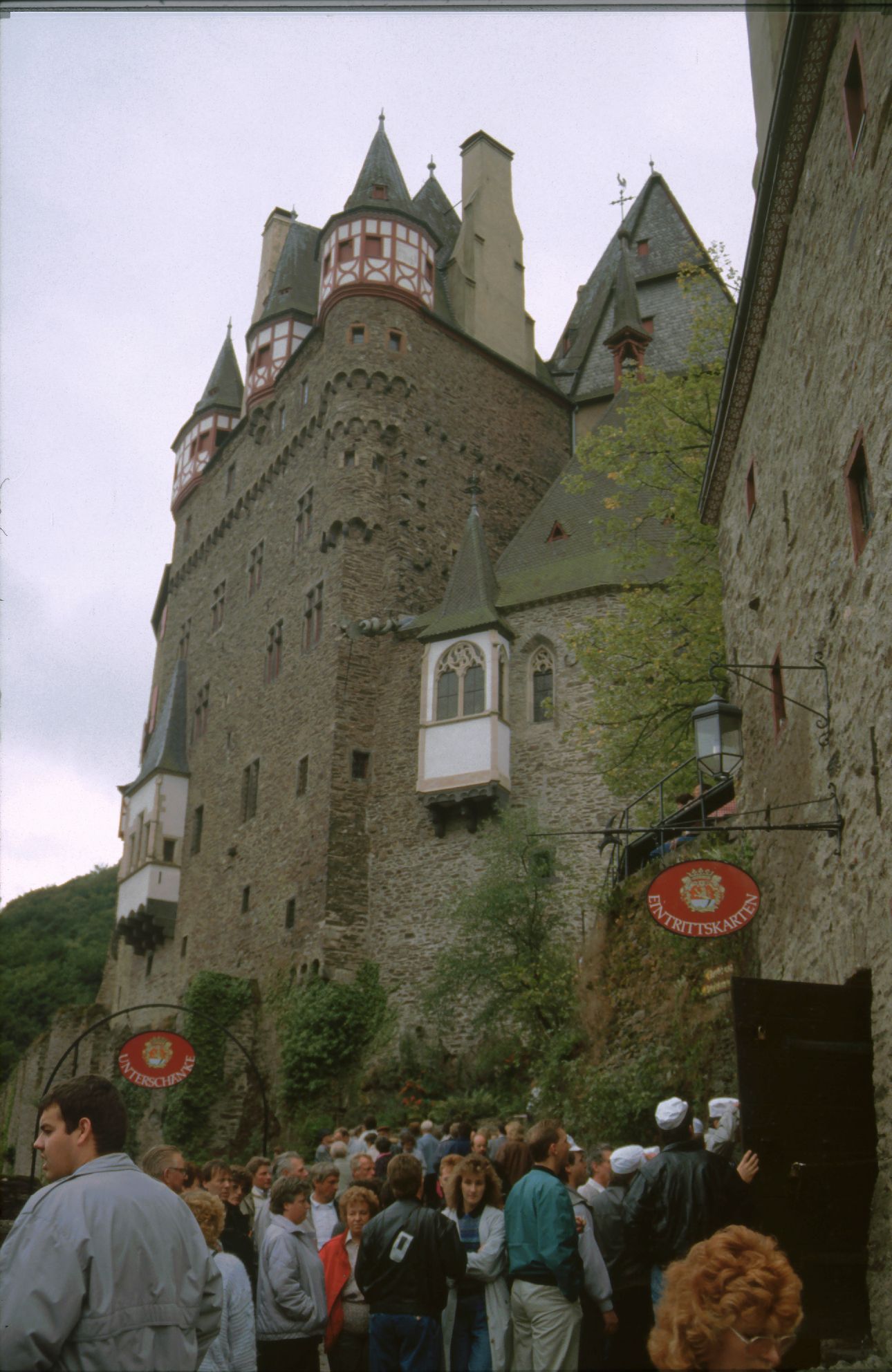 Besichtigung einer Burg