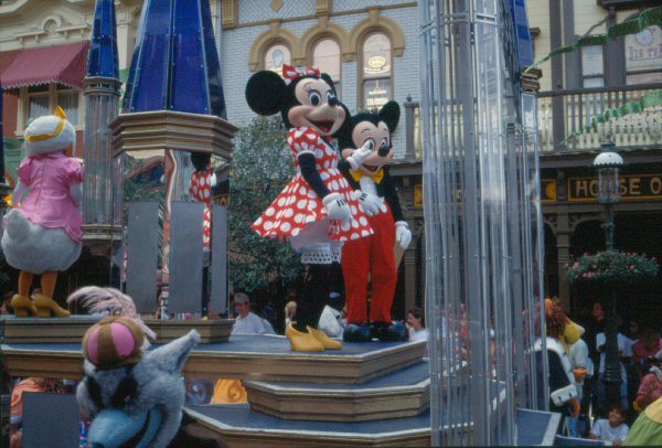 Parade in Disneyworld